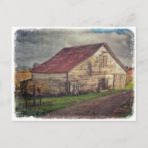 Cartão Postal Um Barn Russo