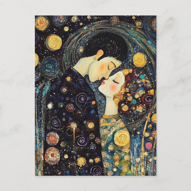 Cartão Postal Um Beijo (Frente)