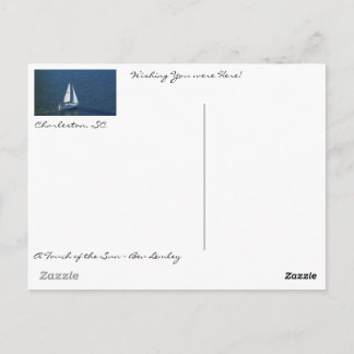 Cartão Postal Um Belo Dia no Porto de Charleston!