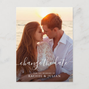 Cartão Postal Um belo script muda a data