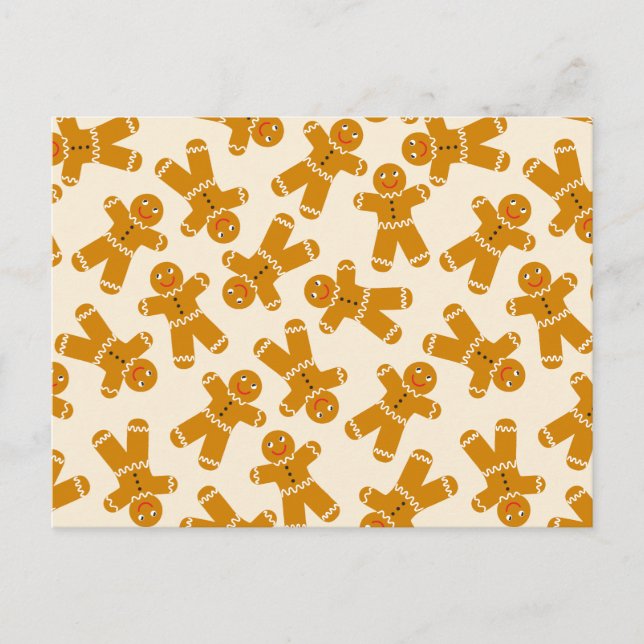 Cartão Postal Um Biscoito Gingerpão (Frente)