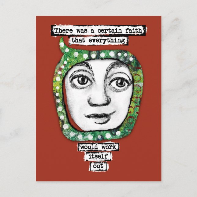 Cartão Postal Um Cartão-Postal De Certa Fé (Frente)