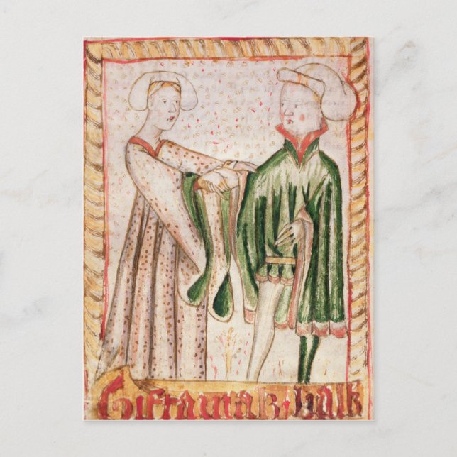 Cartão Postal Um Casamento (Frente)