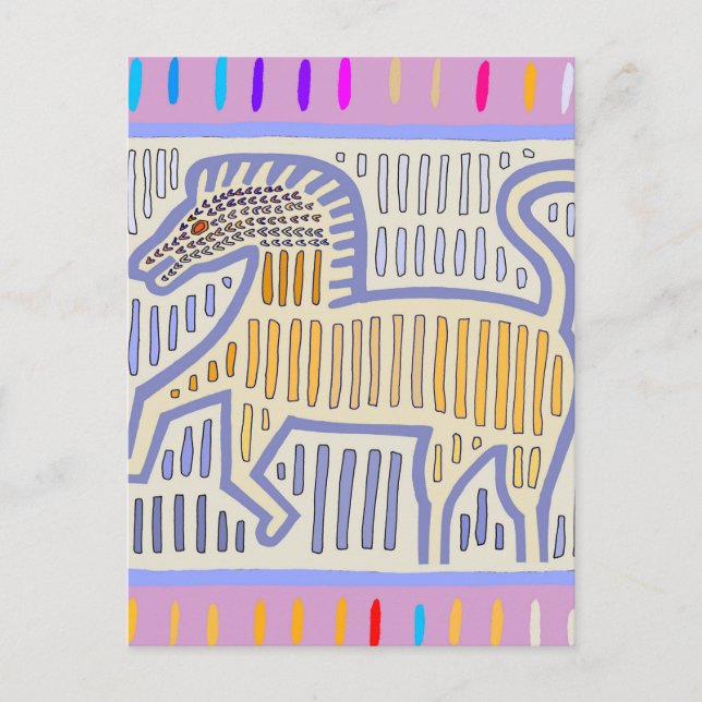 Cartão Postal Um Cavalo Sem Nome (Frente)