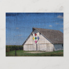 Cartão Postal Um Celeiro Com Um Quilete