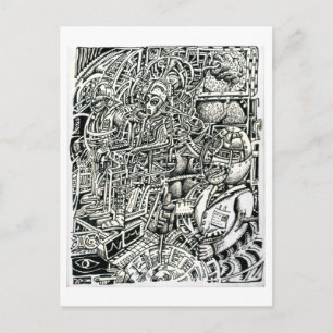 Cartão Postal Um choque para o sistema (cadeira elétrica)