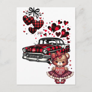 CARTÃO POSTAL UM CLÁSSICO AMOR DE VALENTINE PARA VOCÊ 2
