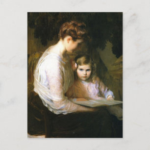 Cartão Postal Um conto de Lilla Cabot Perry