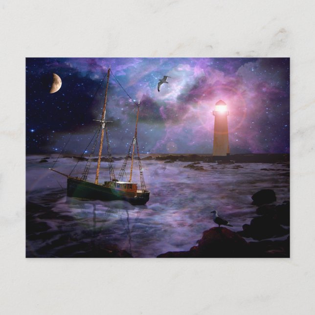 Cartão Postal Um Conto de Pescador (Frente)