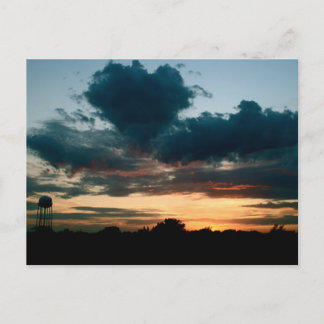 Cartão Postal Um Coração no Céu