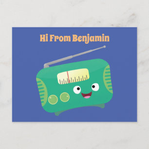 Cartão Postal Um desenho animado e divertido
