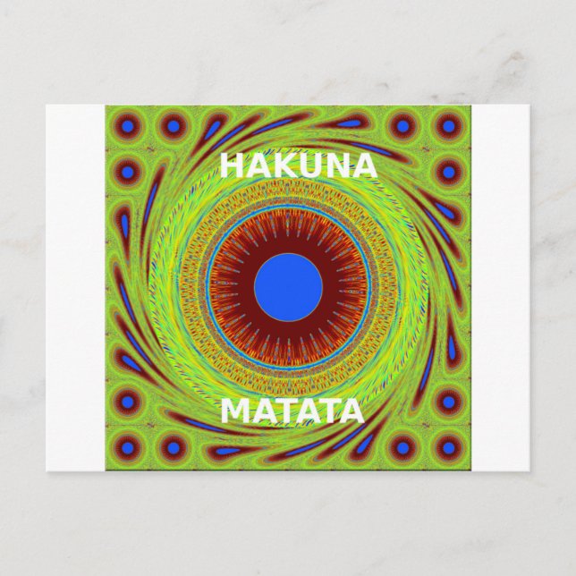 Cartão Postal Um dia agradável e uma noite melhor (Frente)