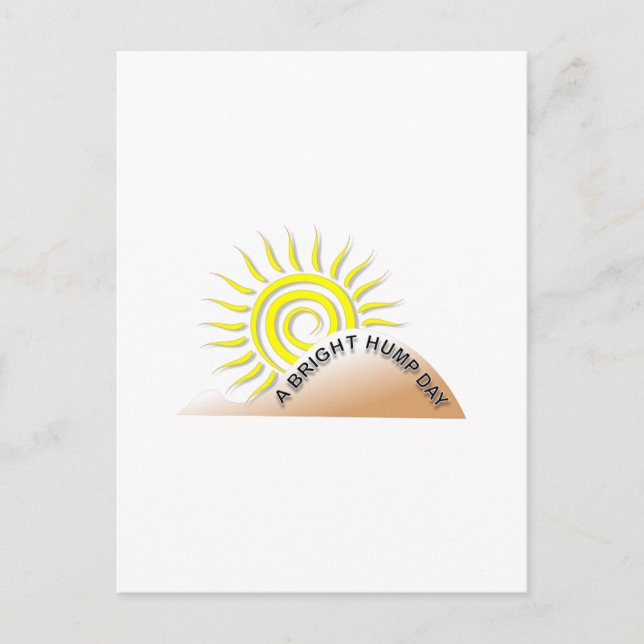 Cartão Postal Um Dia Brilhante (Frente)