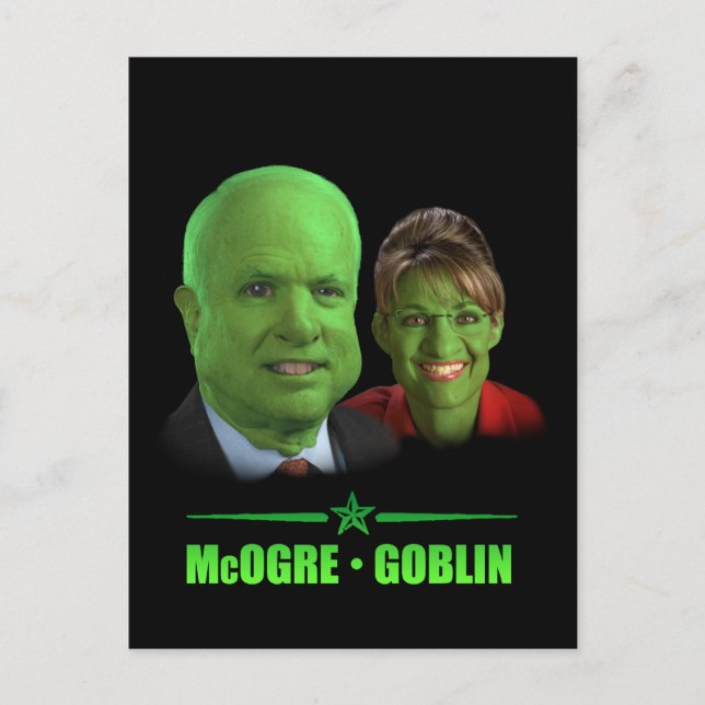 Cartão Postal Um Dia das Bruxas Republicano! (Frente)