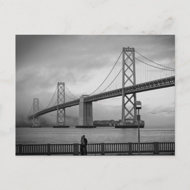 Cartão Postal Um dia de caça na baía (Frente)