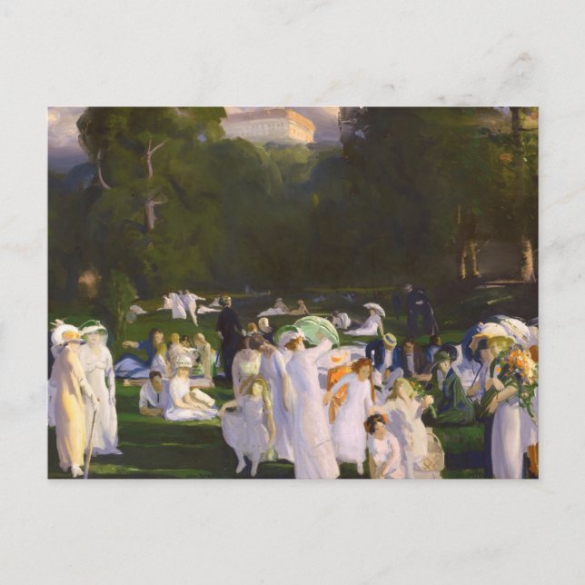 Cartão Postal Um Dia em Junho - George Bellows - 1913 (Frente)