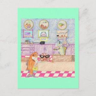 Cartão Postal Um Dia No Banco