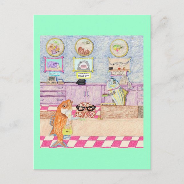 Cartão Postal Um Dia No Banco (Frente)