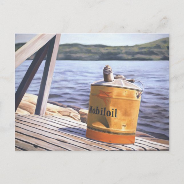 Cartão Postal Um dia no lago 1996 (Frente)