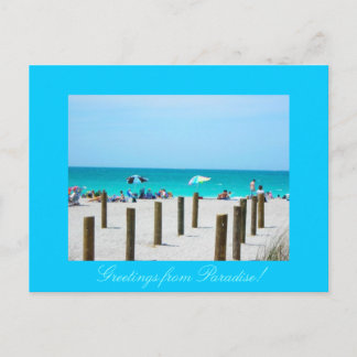 Cartão Postal Um Dia no Paraíso