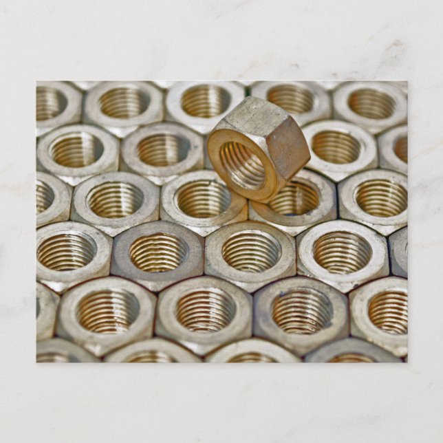 Cartão Postal Um em um milhão de nozes Dia do Pai (Frente)