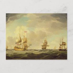 Cartão Postal Um emblema em inglês sob fácil navegação em um mod