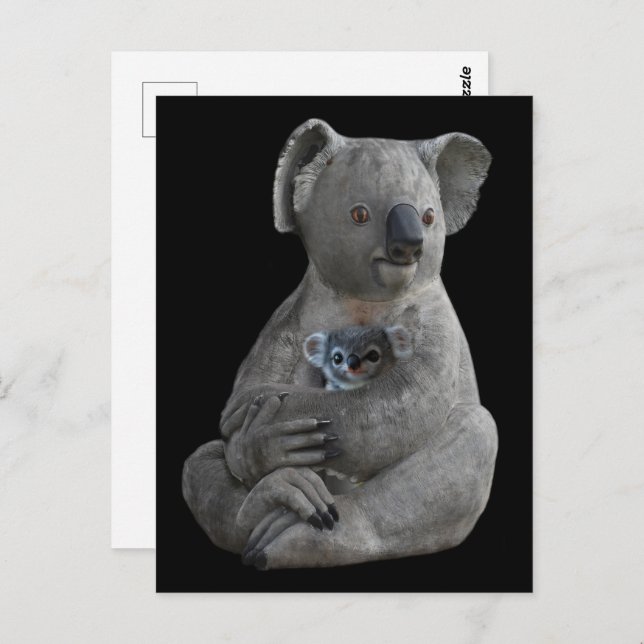 Cartão Postal Um Embraço de Mãe (Frente/Verso)