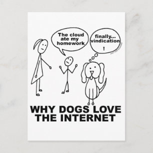 Cartão Postal Um Engraçado Comeu Minha Piada De Casa