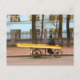 Cartão Postal Um equilíbrio cuidadoso é essencial