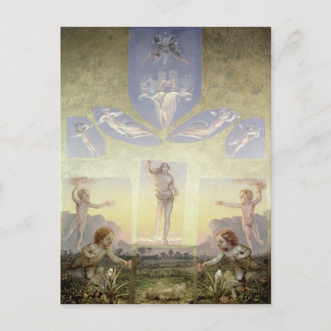 Cartão Postal Um estudo para a segunda versão do "The" (Frente)