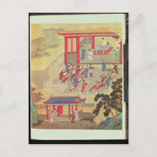 Cartão Postal Um Exame Público Chinês Antigo