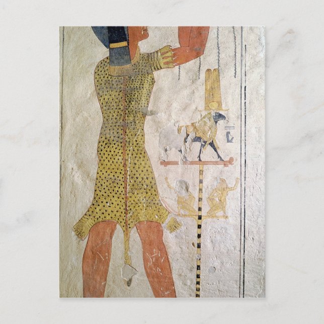 Cartão Postal Um fazer de padre Inmutef e uma oferta (Frente)