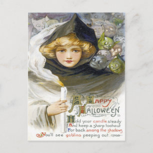 Cartão Postal Um Feliz Hallowe
