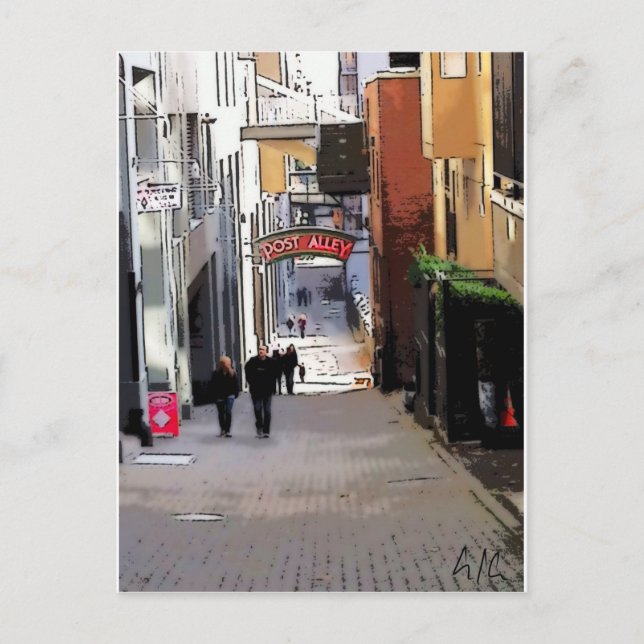 Cartão Postal "Um Gosto De Seattle" (Frente)