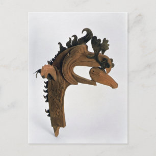 Cartão Postal Um grifo segurando um veado em seu bico