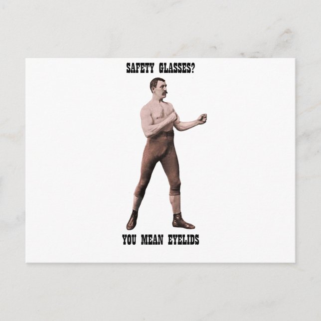 Cartão Postal Um Homem Verdadeiramente Muito Maneiro (Frente)