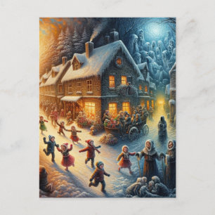 Cartão Postal Um Horror de Natal na Cidade