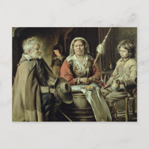 Cartão Postal Um Interior Francês, c.1645