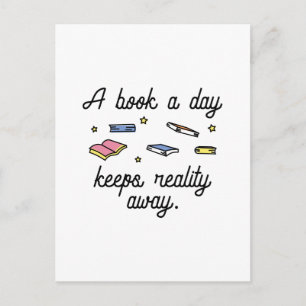 Cartão Postal Um Livro Por Dia