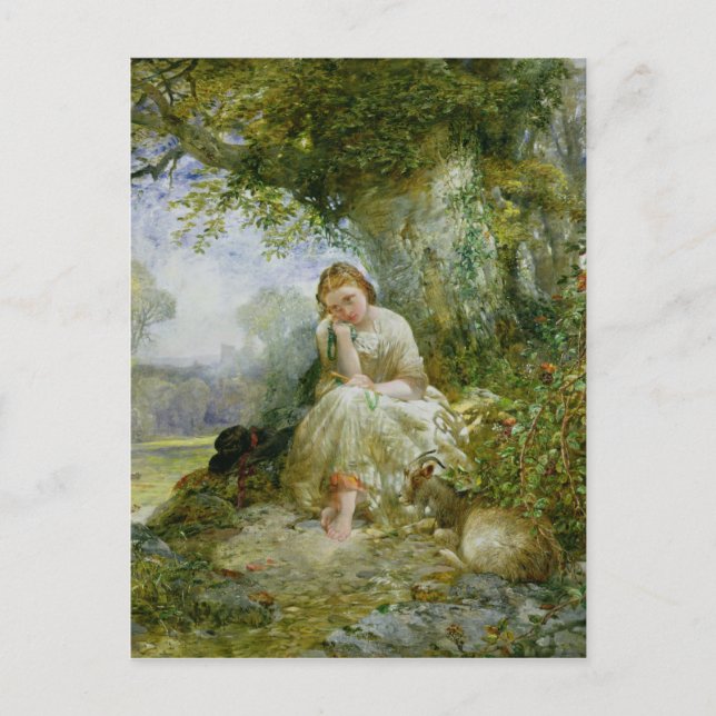 Cartão Postal Um local para reflexão (Frente)