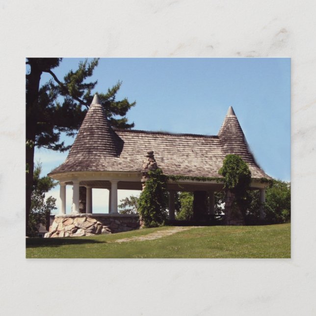 Cartão Postal Um lugar de boas-vindas (Frente)