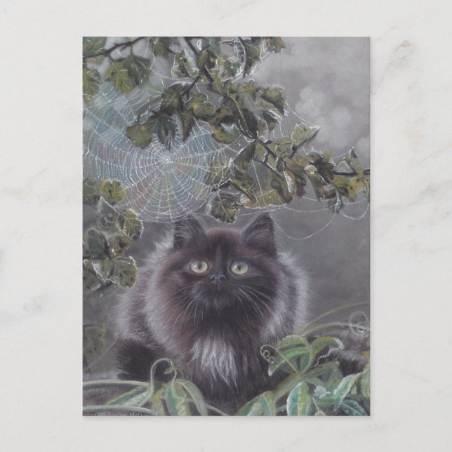 Cartão Postal Um lugar silencioso - Cartão-postal Cat (Frente)