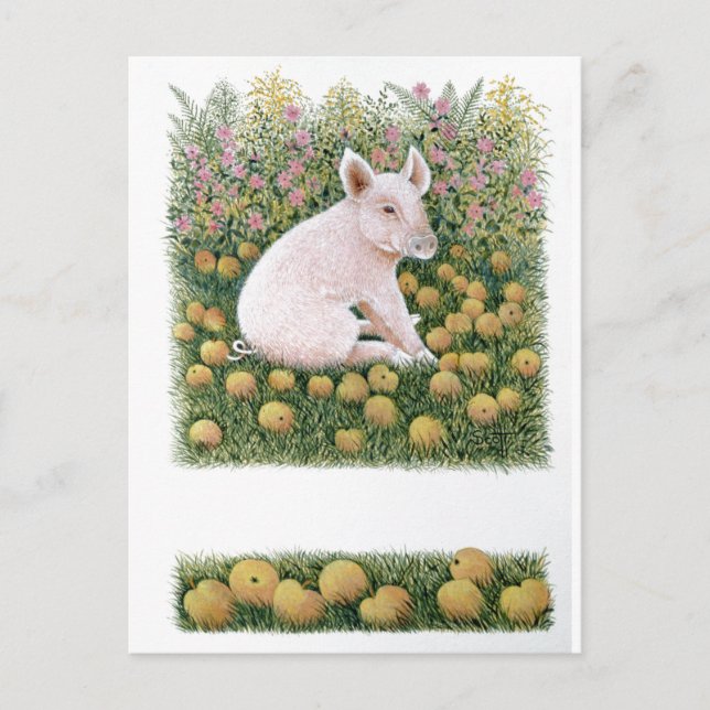 Cartão Postal Um mais Apple (Frente)