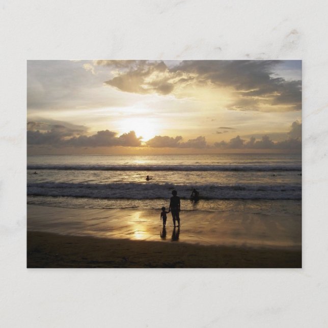 Cartão Postal Um momento a tempo (Frente)