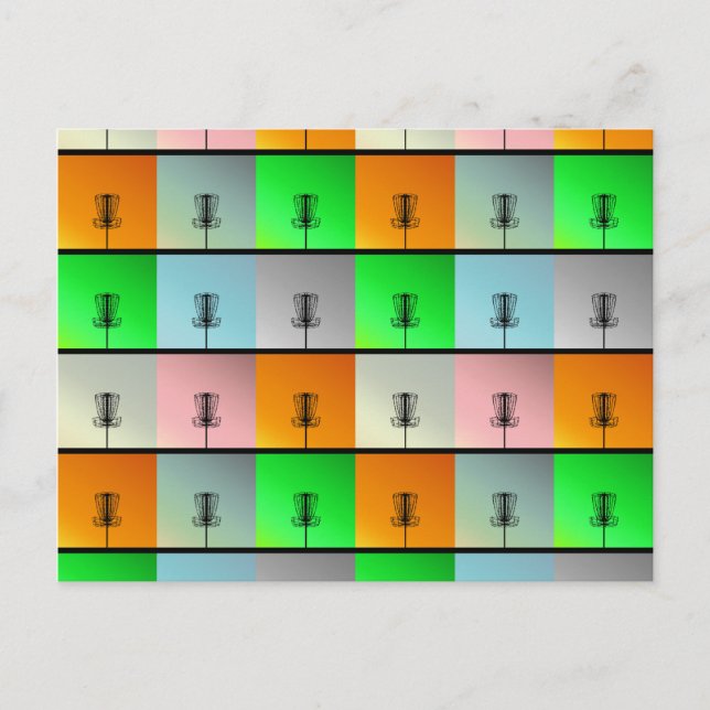 Cartão Postal Um monte de cestas (Frente)