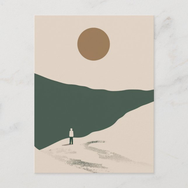 Cartão Postal Um Mundo Boho (Frente)