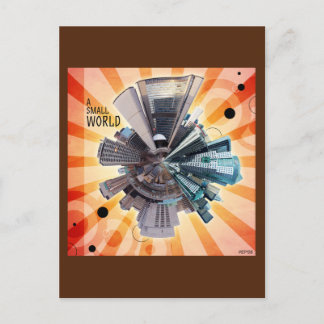 Cartão Postal Um mundo pequeno