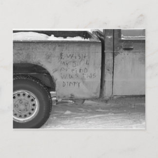 Cartão Postal Um Namorada sujo