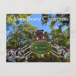 Cartão Postal Um Natal Muito Beary
