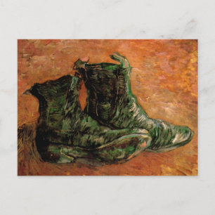 Cartão Postal Um Par de Sapatos por Vincent van Gogh